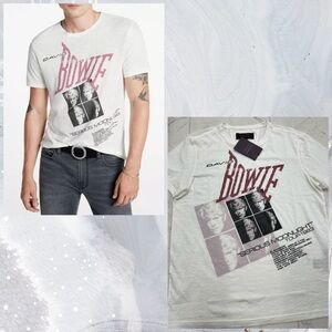 (JZ-81) John Varvatos Bowie Serious Moonlight Tee In White